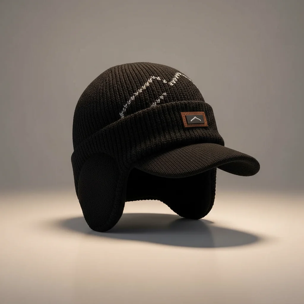 casquette trial bonnet maille interne noire - Vue 5 - casquette trial