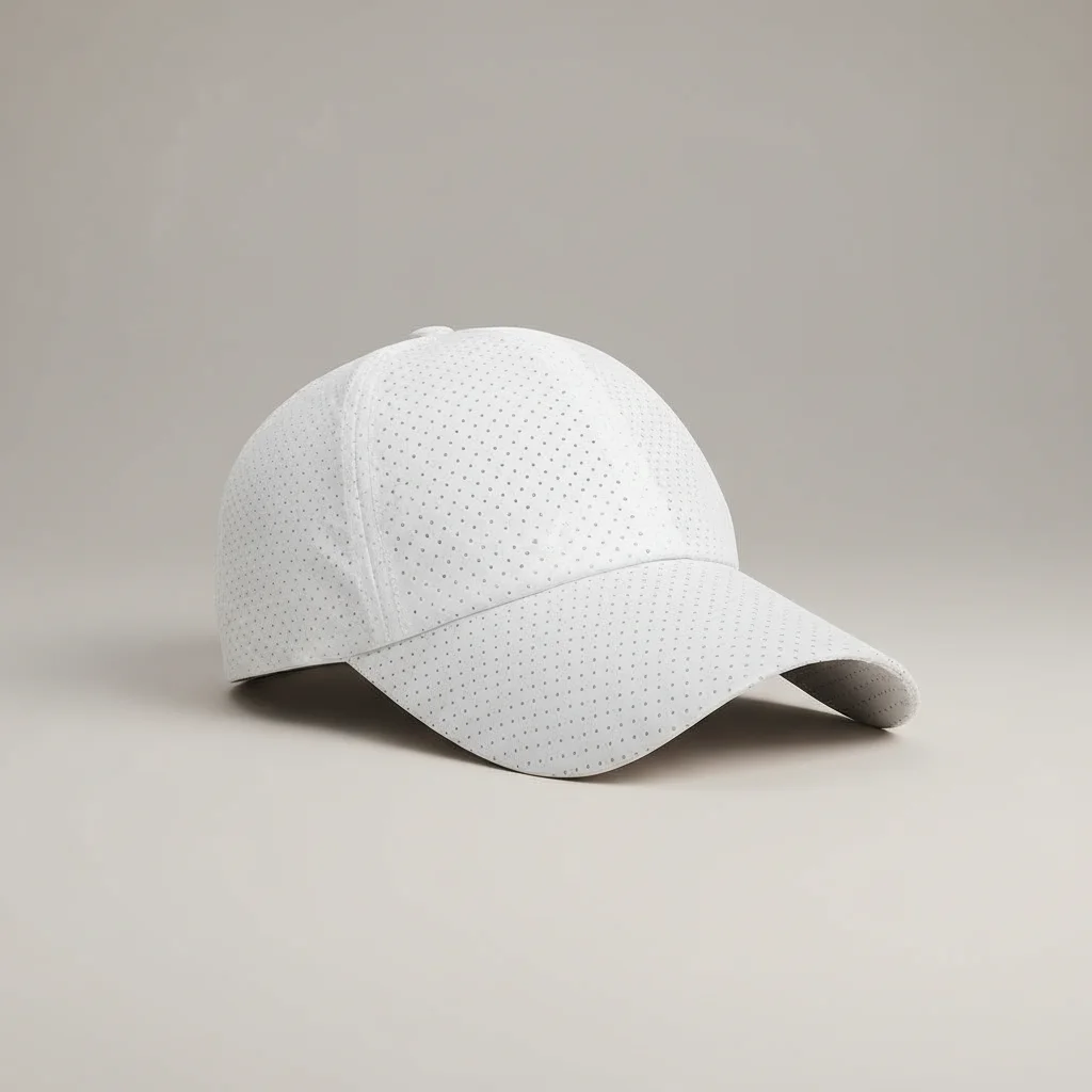Casquette trial polyester maille interne respirante - Vue 1 - casquette trial