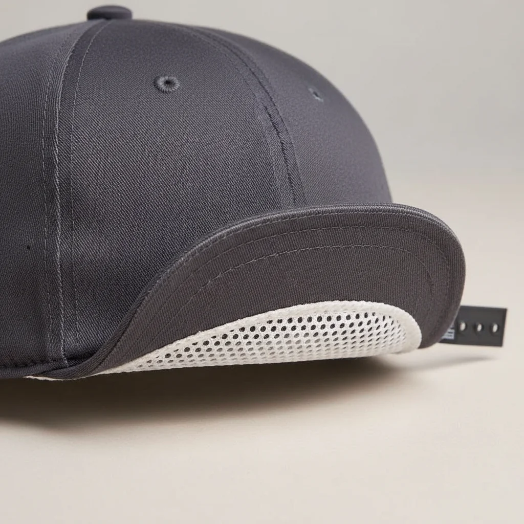 Casquette trial polyester maille interne respirante - Vue 6 - casquette trial