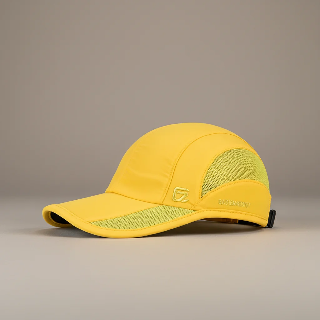 Casquette trial polyester respirant réglable - Vue 2 - casquette trial