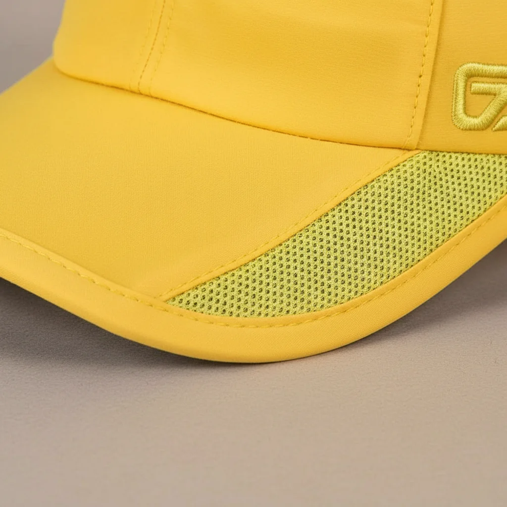 Casquette trial polyester respirant réglable - Vue 4 - casquette trial