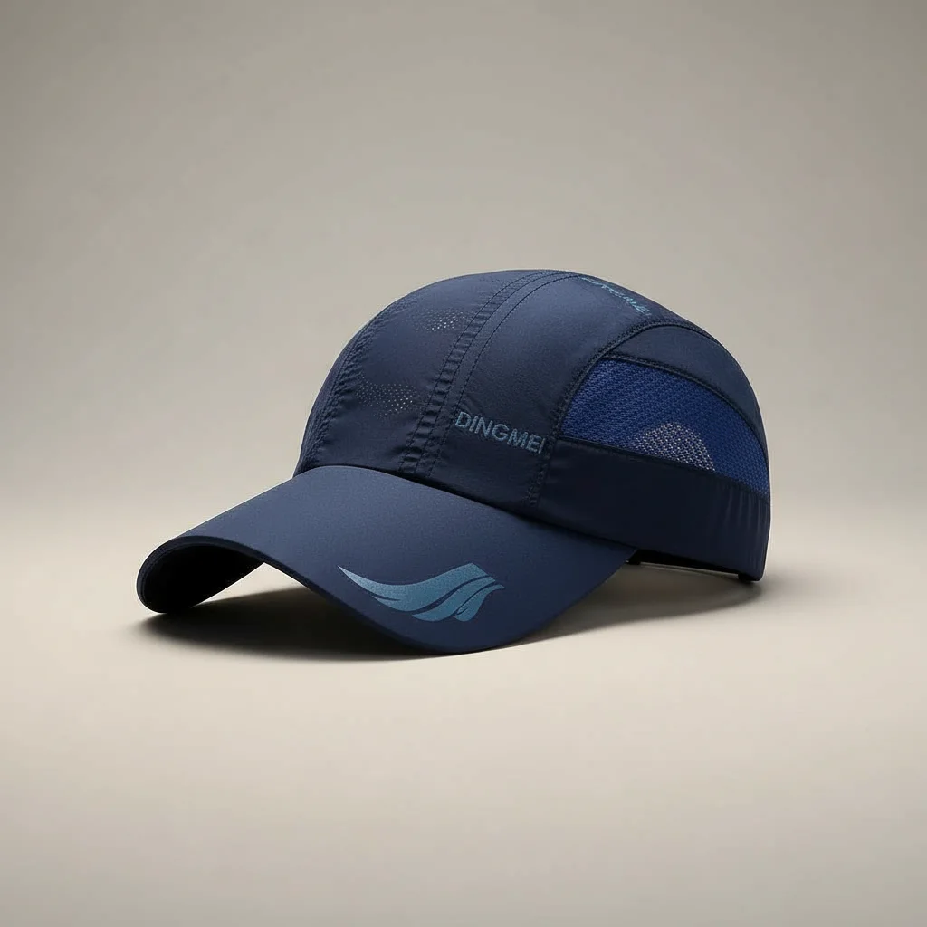 casquette trial running maille interne anti-uv - Vue 5 - casquette trial