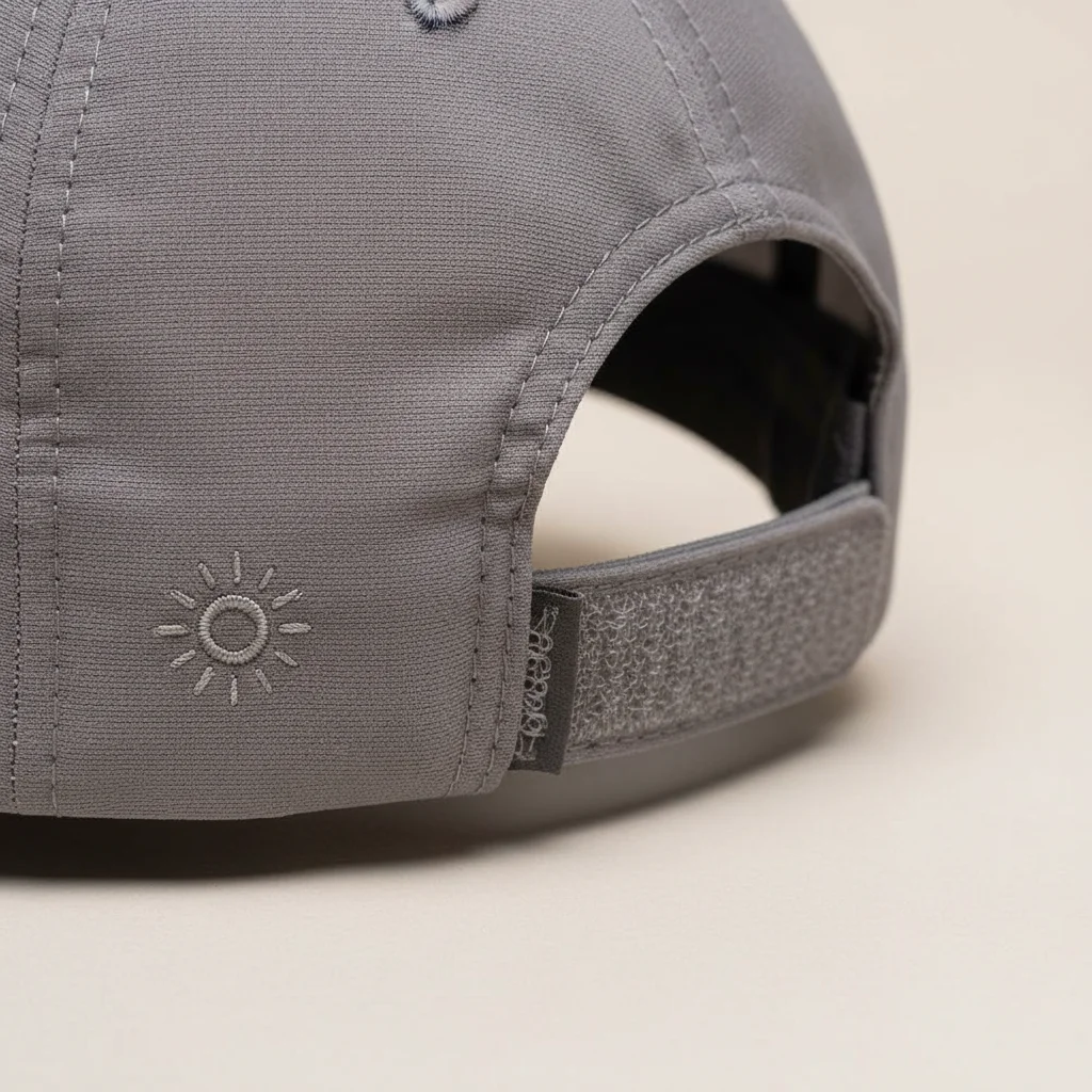 Casquette trial running polyester réglable sport - Vue 6 - casquette trial