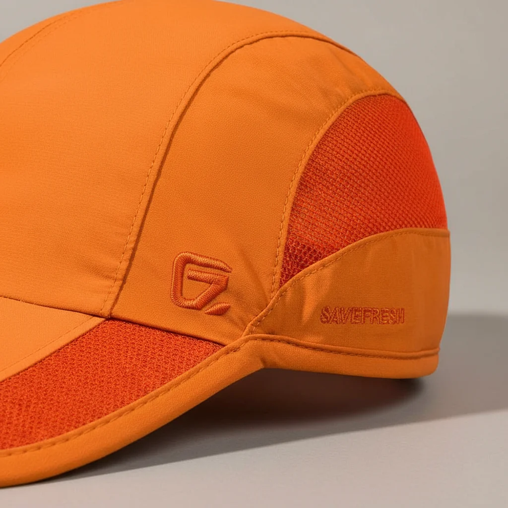 Casquette trial running polyester respirant - Vue 4 - casquette trial