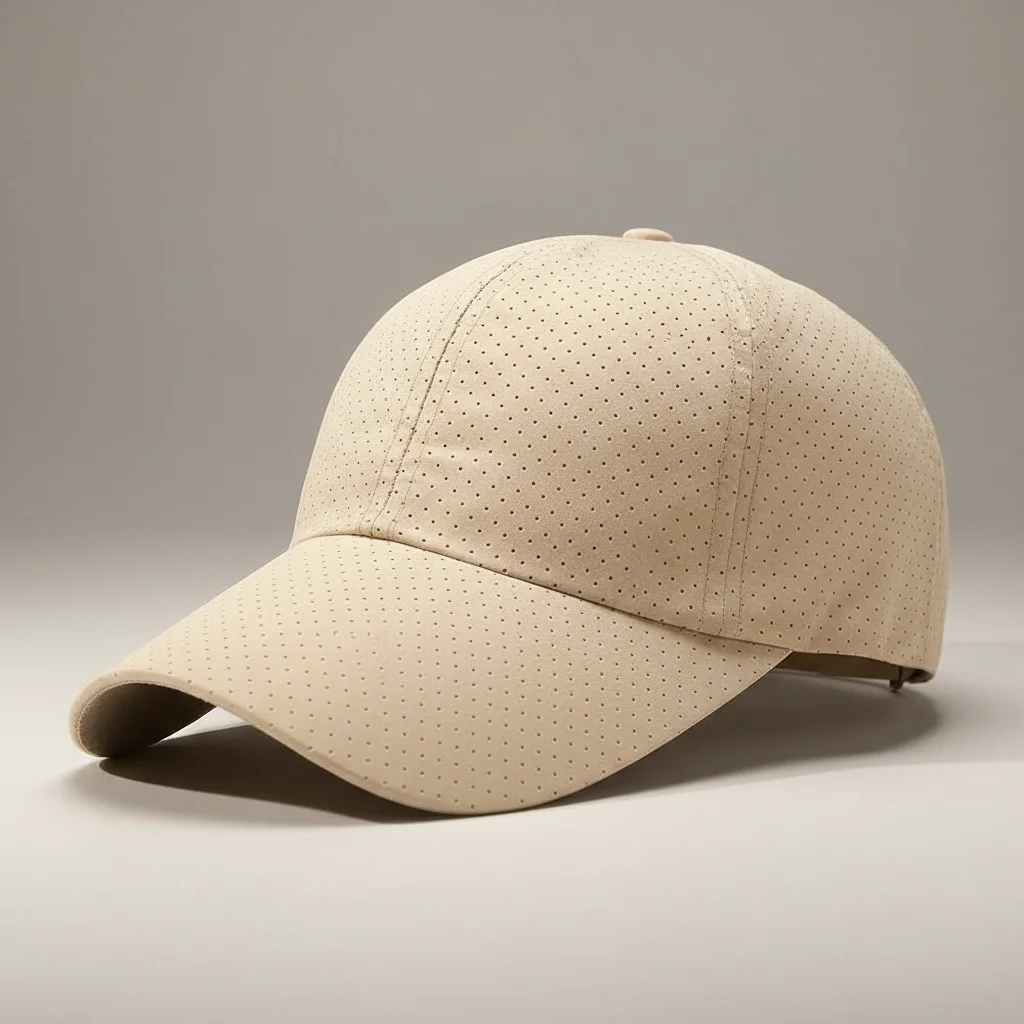 Casquette trial sport maille interne beige réglable - Vue 4 - casquette trial