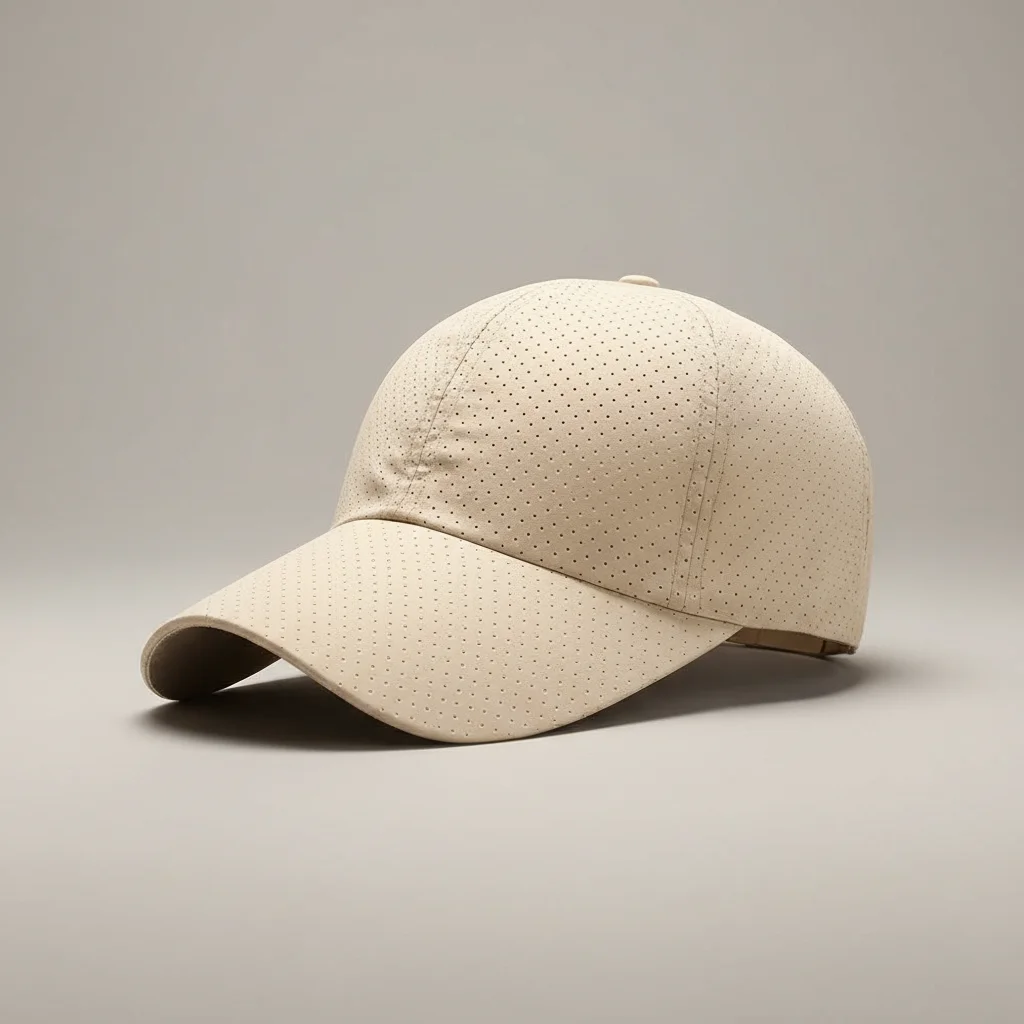 Casquette trial sport maille interne beige réglable - Vue 5 - casquette trial